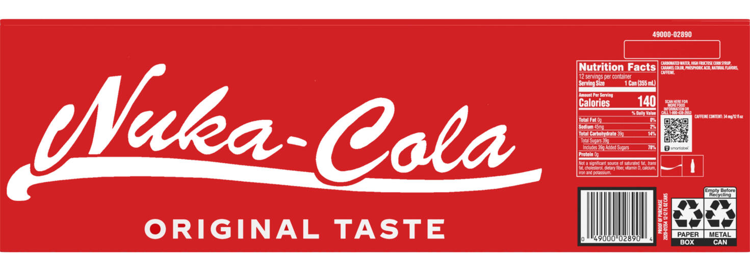 Nuka cola label
